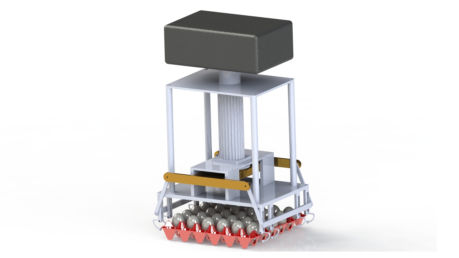 Egg Carton Transporter SolidWorks 3D Model